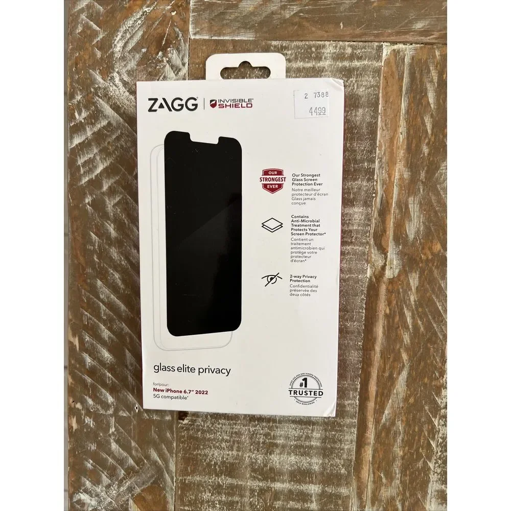 I Phone Screen Protector -NIB‎ Zagg Glass Elite Privacy New iPhone 6.7